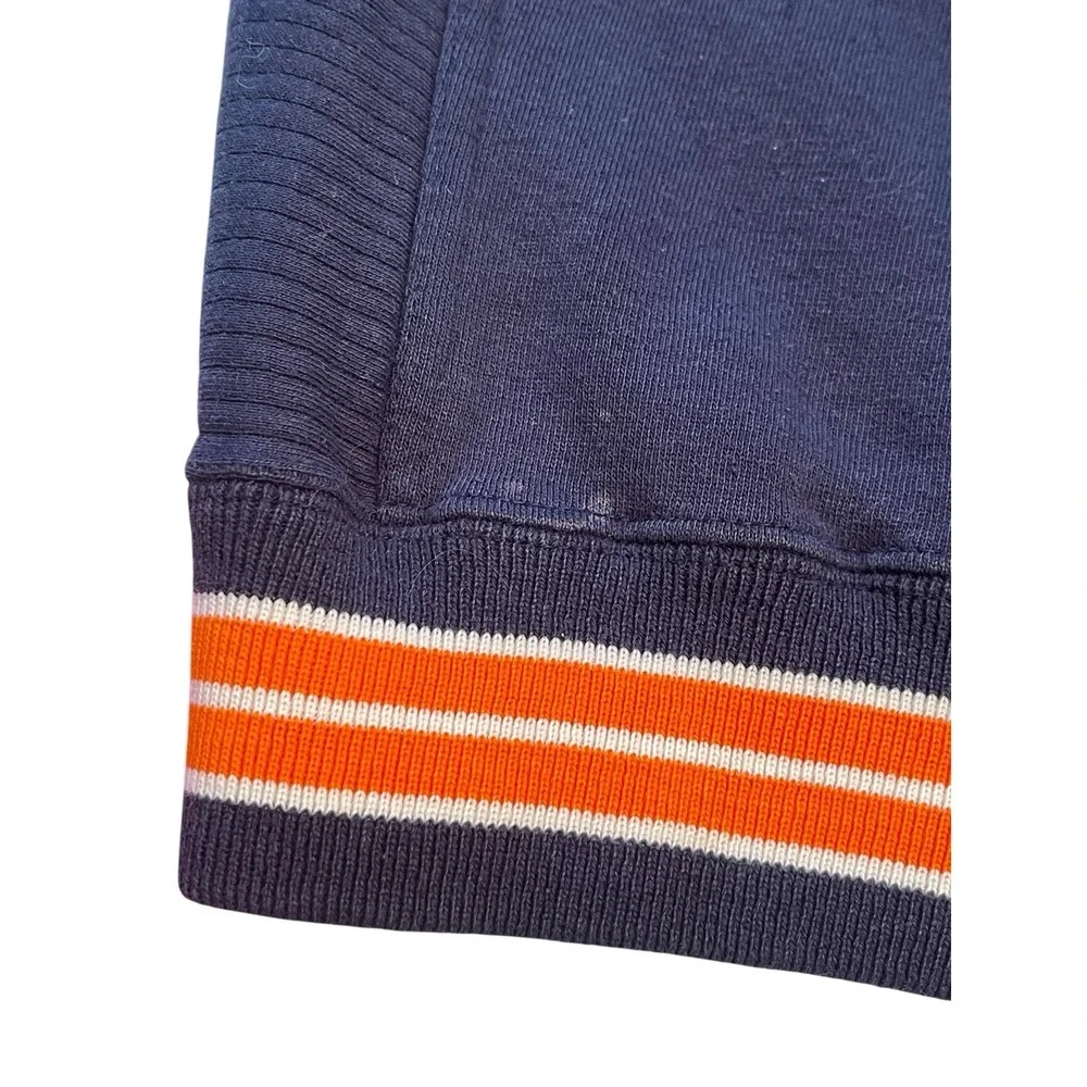 Vintage Lee Sport Denver Broncos Embroidered  Pullover Sweatshirt Mens Large NFL